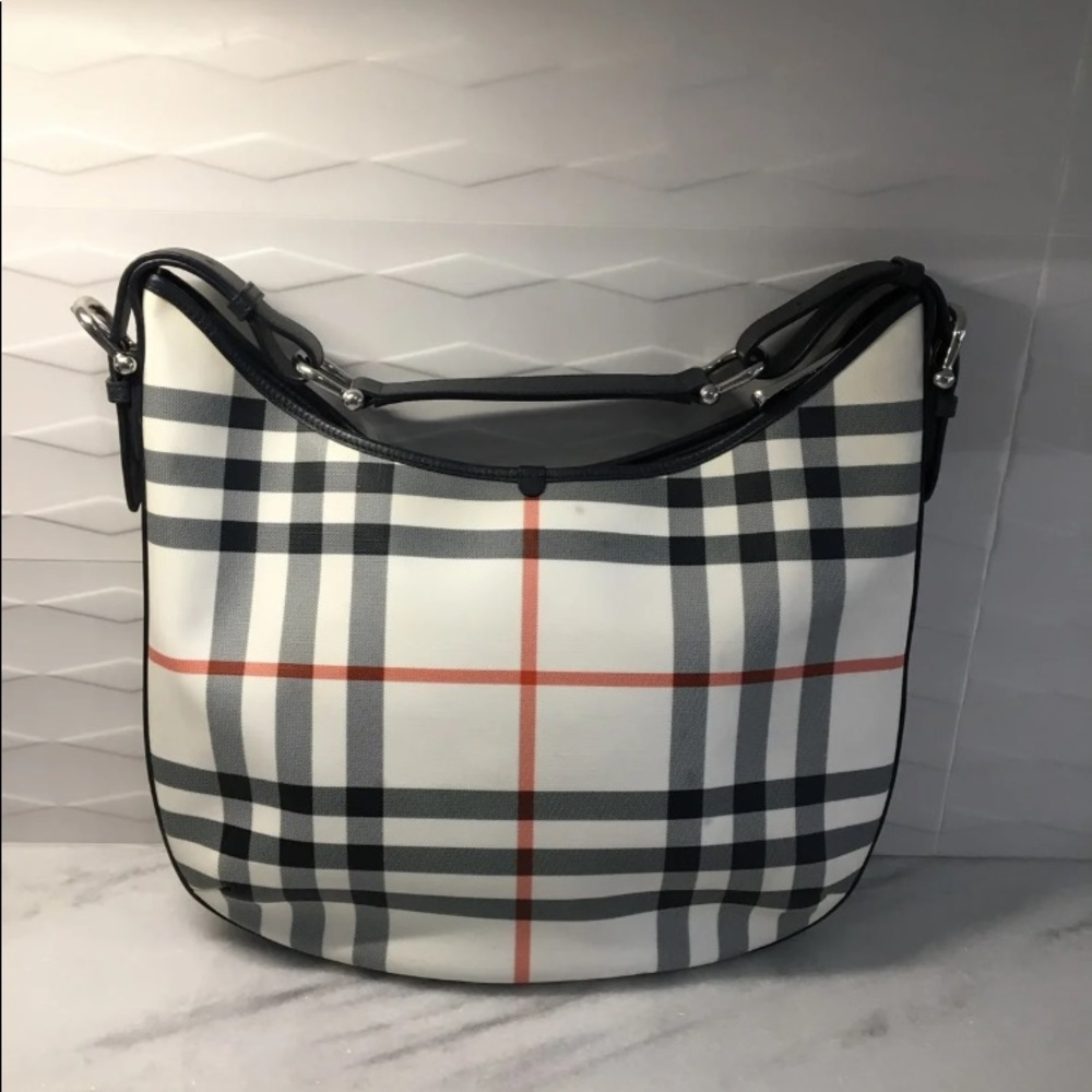 Burberry NOVA Plaid VGUC Pretty Tote/Satchel - Picture 1 of 15